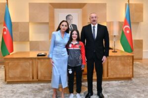 Türk atlet Azərbaycana dəvətə görə İlham Əliyevə və xanımına təşəkkür etdi