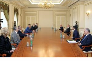 Prezident Bosniya və Herseqovinanın təhlükəsizlik nazirini qəbul etdi