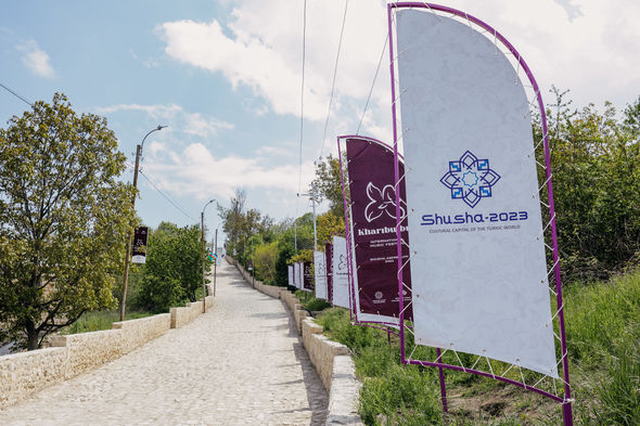 Şuşa "Xarıbülbül" festivalı ərəfəsində - FOTOLAR/YENİLƏNİB