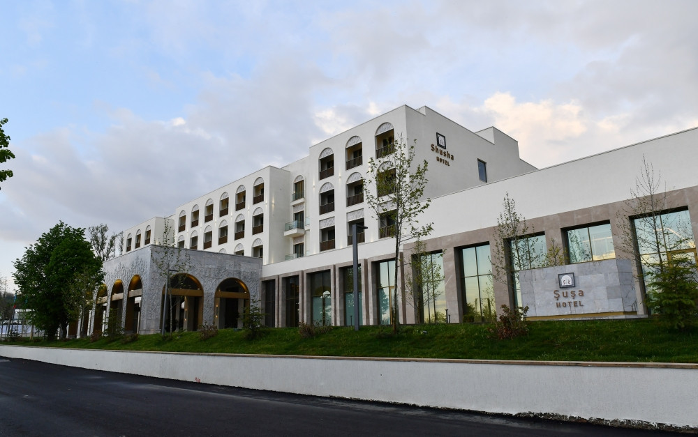 Şuşa Otel-Konqres Mərkəzi Kompleksinin FOTOLARI