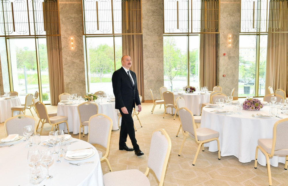 Şuşa Otel-Konqres Mərkəzi Kompleksinin FOTOLARI