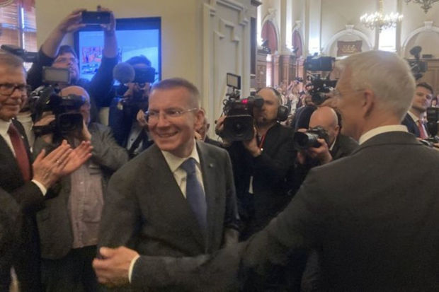 Latviyanın yeni prezidenti o oldu