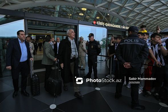 “Beşiktaş” Bakıya gəldi - FOTO/VİDEO