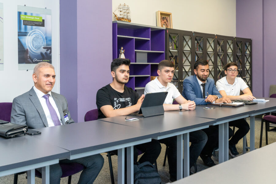 Azercell-də ADA Məktəbinin şagirdləri ilə görüş keçirildi - FOTOLAR