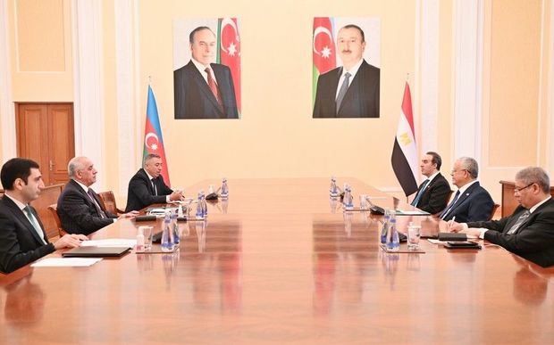 Əli Əsədov Misir parlamentinin Nümayəndələr Palatasının sədri ilə görüşdü
