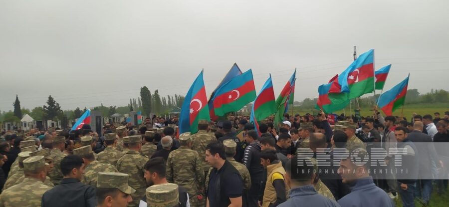 Şəhid Orxan Novruzəlizadə dəfn olundu - YENİLƏNİB