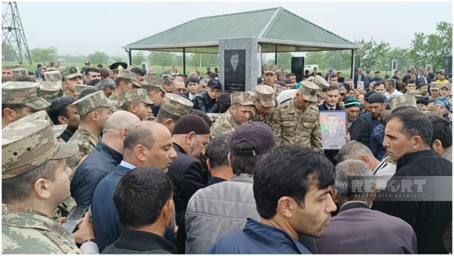 Şəhid Orxan Novruzəlizadə dəfn olundu - YENİLƏNİB