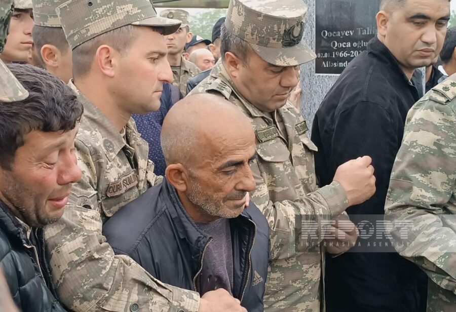 Şəhid Orxan Novruzəlizadə dəfn olundu - YENİLƏNİB