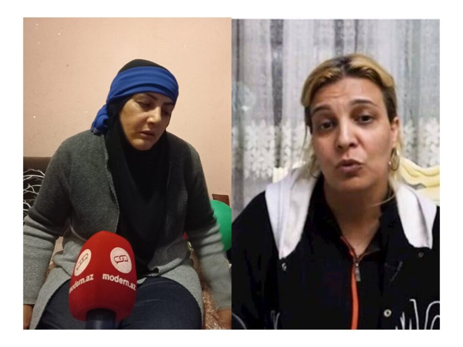 Əsir anaları XİN-ə getdi: nazirdən kömək istədilər