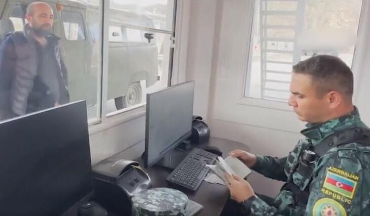 “Laçın” sərhəd məntəqəsində rentgen bu cür çalışır – VİDEO