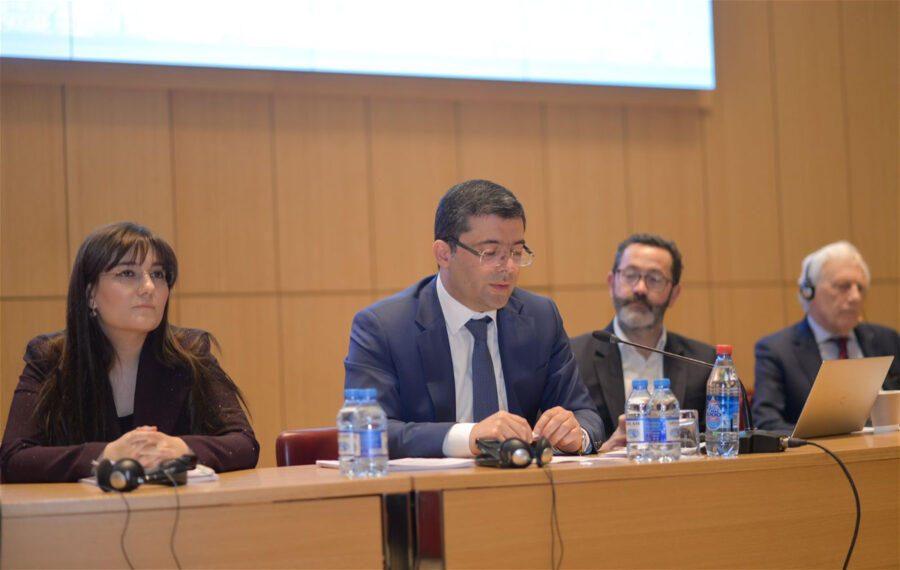 Mətbuat xidmətlərinin rəhbərləri üçün master-klass - FOTOLAR