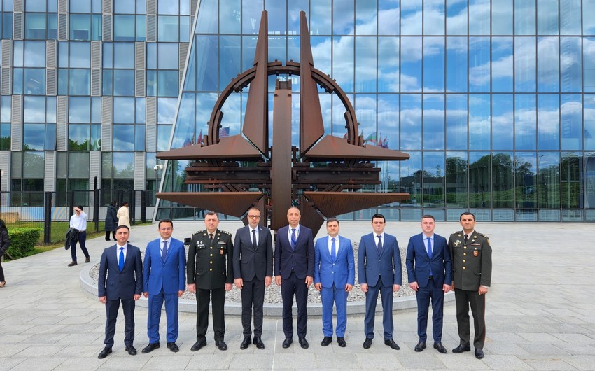 NATO-Azərbaycan enerji təhlükəsizliyi dialoqu keçirilir - FOTO