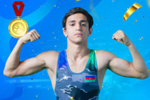 Sərbəst güləşçimiz erməni rəqibinə qalib gələrək Avropa çempionu olub - FOTO