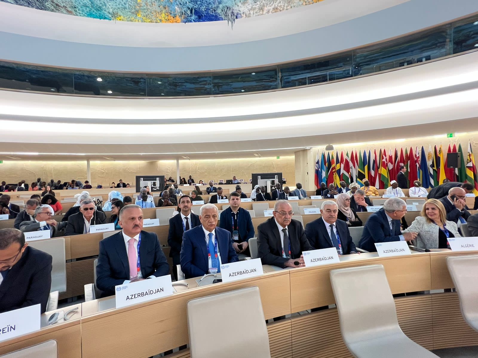 Səttar Möhbalıyev Beynəlxalq Əmək Konfransında - FOTO