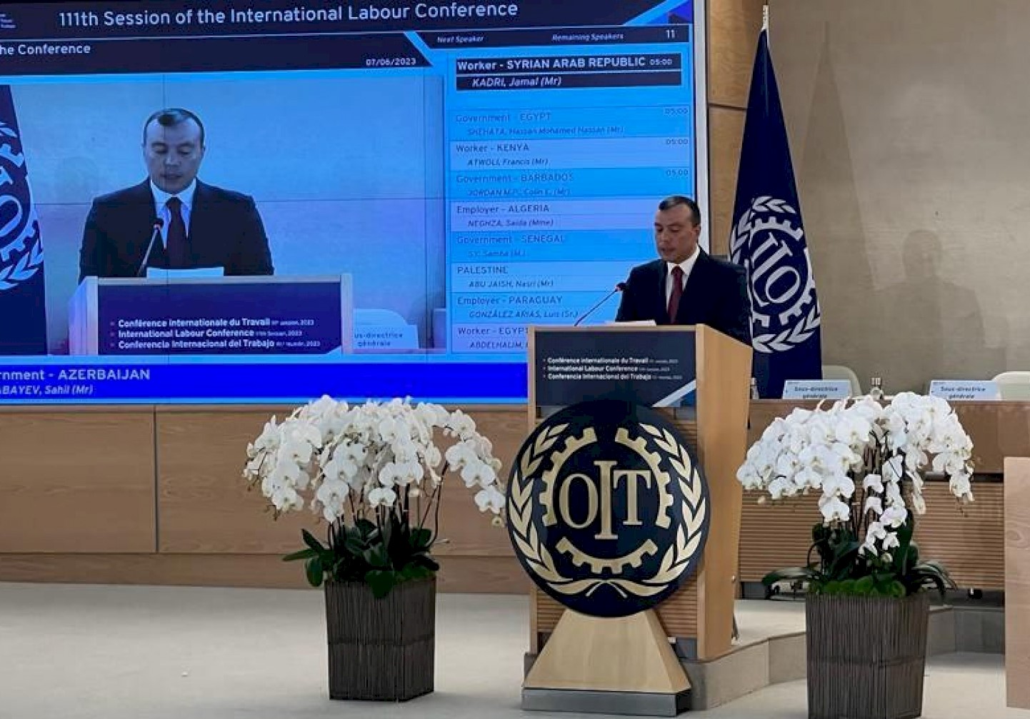 Səttar Möhbalıyev Cenevrədə Ermənistana cavab verdi - FOTOLAR