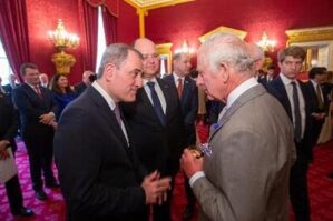 Ceyhun Bayramov Britaniya Kralı ilə görüşdü