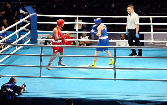 Avropa Oyunları: Boksçumuz erməni rəqibinə qalib gəldi