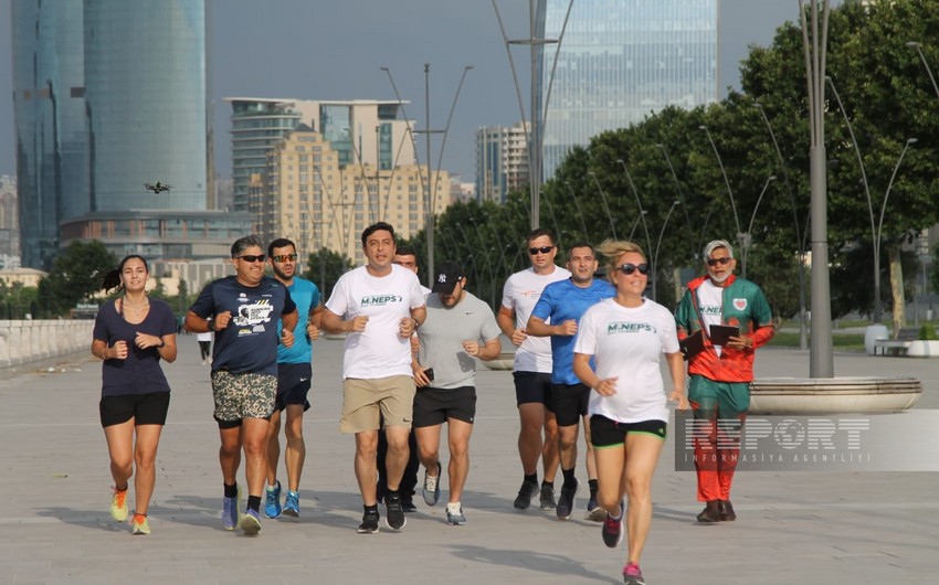 Bakıda “Səhər marafonu” keçirildi - FOTOLAR