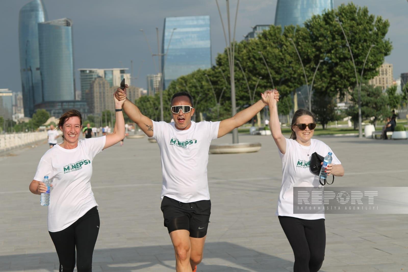 Bakıda “Səhər marafonu” keçirildi - FOTOLAR