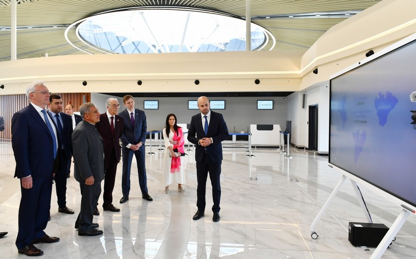 Rüstəm Minnixanov Şərqi Zəngəzur iqtisadi rayonunda - FOTOLAR