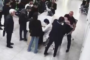 Qazinin çənəsini qıran idmançıdan xəbər var - VİDEO