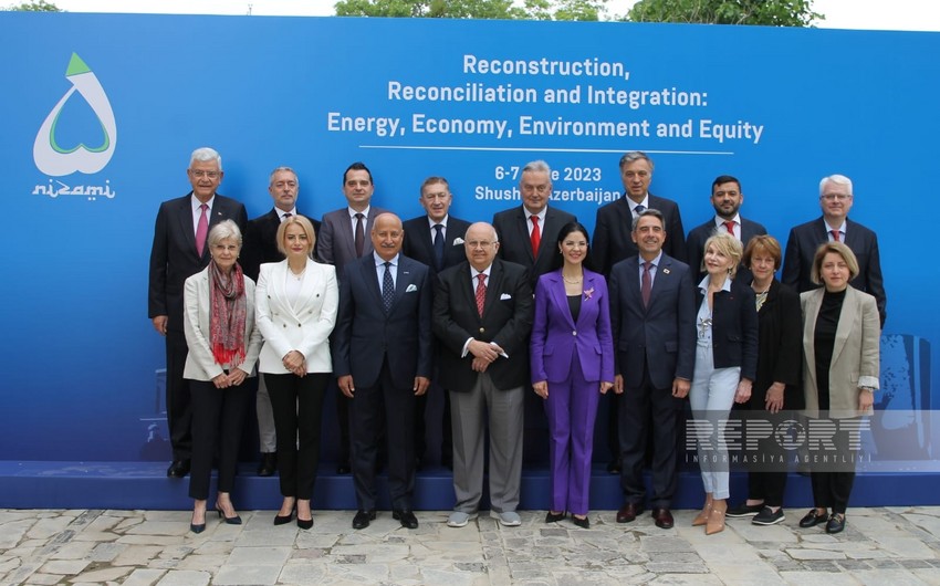 Şuşada beynəlxalq konfrans keçirilir - FOTOLAR