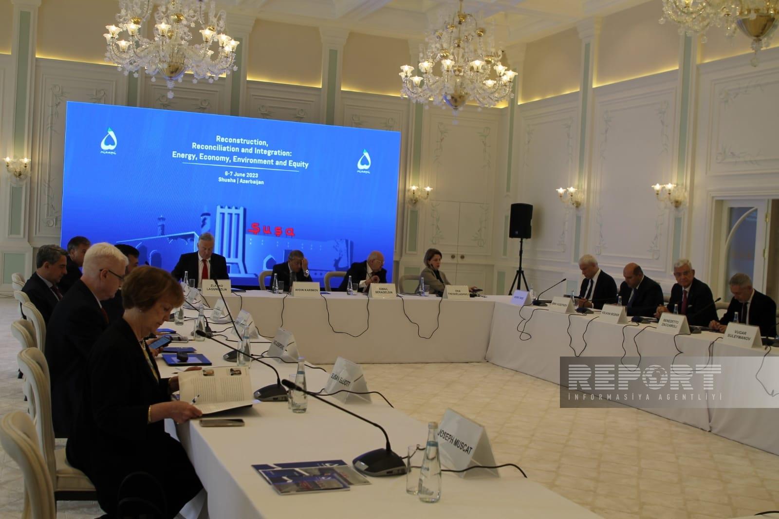 Şuşada beynəlxalq konfrans keçirilir - FOTOLAR