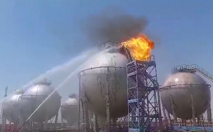 Sumqayıtda zavodda yanğın oldu - VİDEO / YENİLƏNİB
