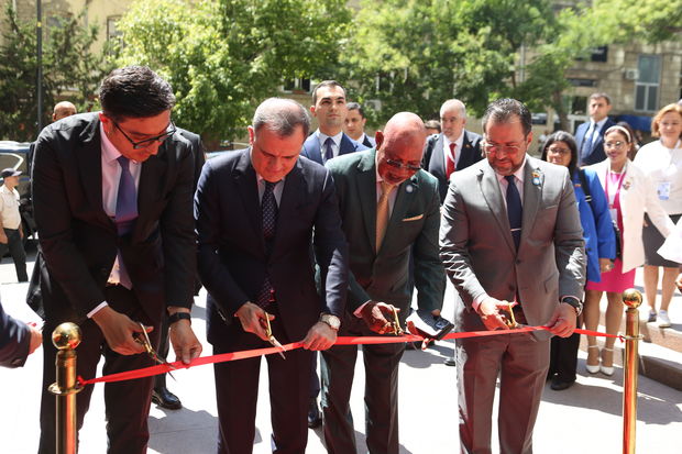 Qoşulmama Hərəkatı Gənclər Təşkilatının mənzil qərargahının açılış mərasimi - FOTOLAR