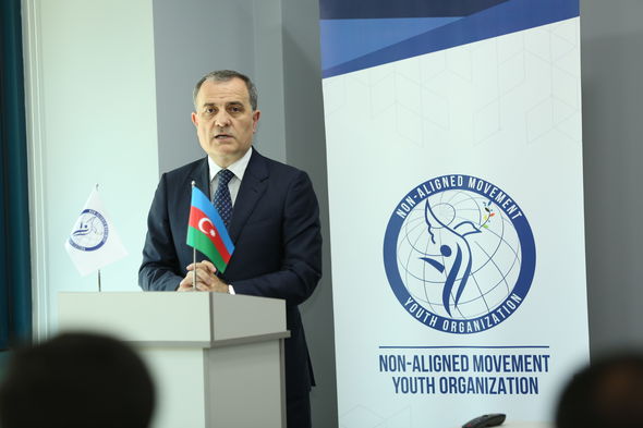 Qoşulmama Hərəkatı Gənclər Təşkilatının mənzil qərargahının açılış mərasimi - FOTOLAR