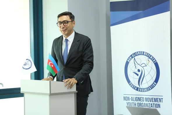 Qoşulmama Hərəkatı Gənclər Təşkilatının mənzil qərargahının açılış mərasimi - FOTOLAR