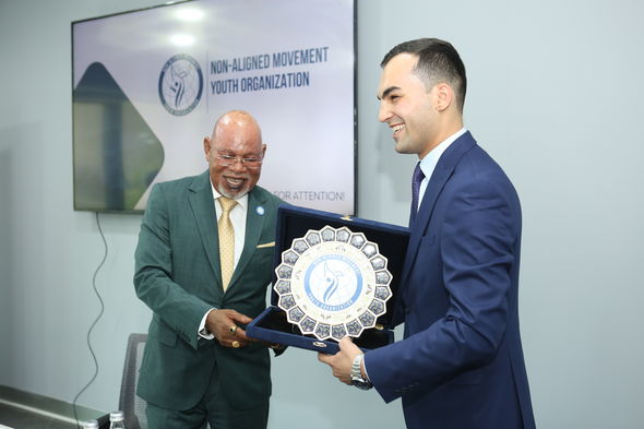 Qoşulmama Hərəkatı Gənclər Təşkilatının mənzil qərargahının açılış mərasimi - FOTOLAR