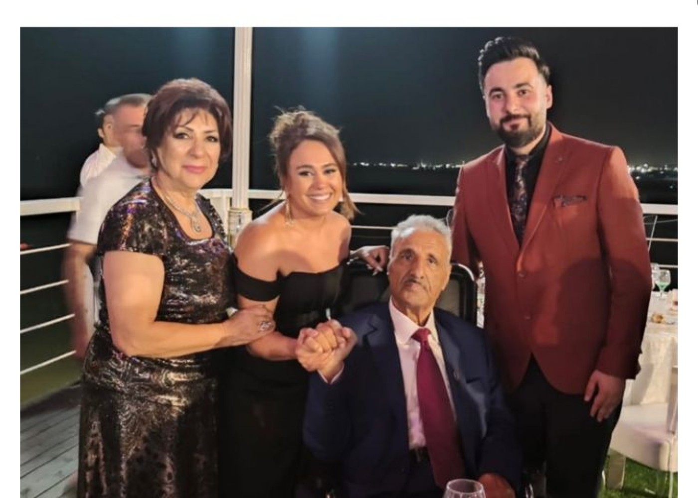 Ağır xəstəlikdən əziyyət çəkən Tağı Əhmədovun son halı - Nəvəsinin nişanından FOTO