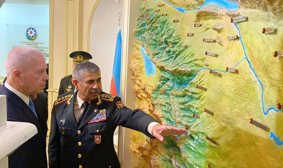 Zakir Həsənovun Xankəndi işarəsi gündəm oldu – FOTO