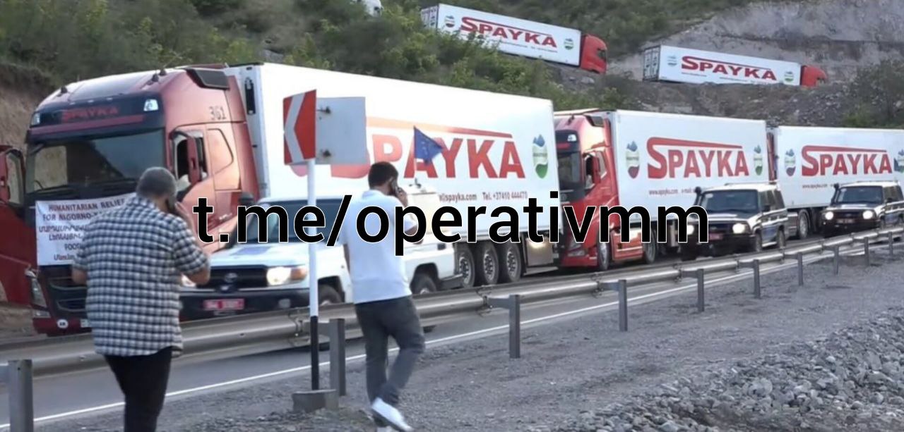 Ermənistanın Tır karvanı "Laçın"a çatıb: Ordumuz hazır vəziyyətə gətirildi – VİDEO / YENİLƏNİB 1 Ermənistanın Tır karvanı "Laçın"a çatıb: Ordumuz hazır vəziyyətə gətirildi – VİDEO / YENİLƏNİB