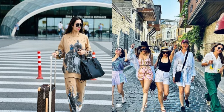 Məşhur hind aktrisası Bakıya səfər edib - FOTO