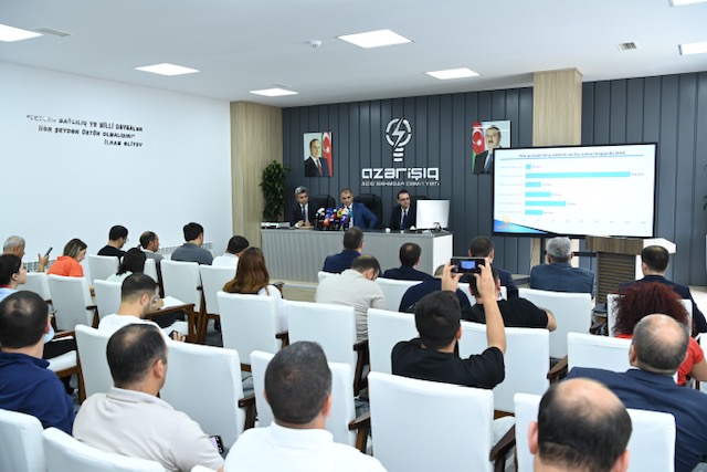 Hadrutda “Azərişıq” ASC-nin heyəti media nümayəndələri ilə görüş keçirdi - FOTOLAR