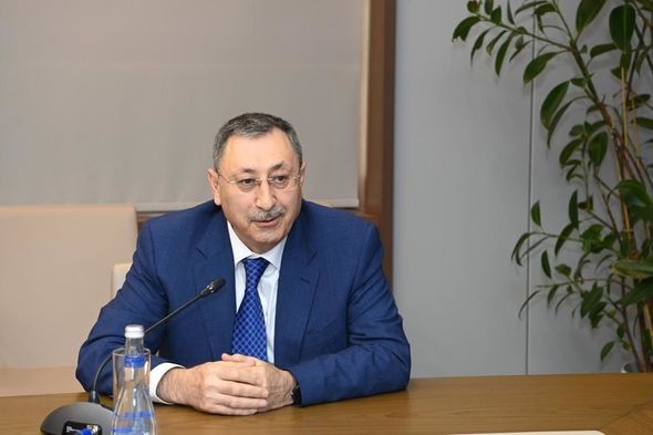 Nazirlikdə Xələf Xələfovla görüş keçirildi - FOTO