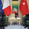 erdogan fransa cumhurbaskani macron ile gorustu hyGw