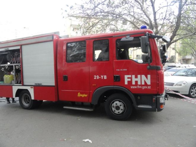 Qaradağda yanğın: 10 nəfər təxliyə edildi