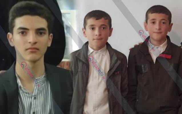Faciəvi şəkildə ölən üç məktəblinin FOTOSU