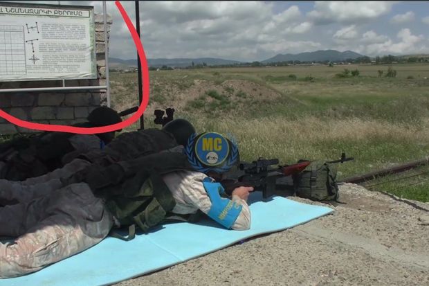 Sülhməramlılar Ordumuzun vura biləcəyi düşərgəyə girdi: nələr baş verir? - VİDEO