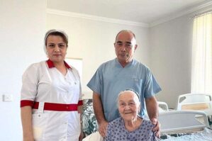 Azərbaycanda unikal olay: müharibə iştirakçısı 97 yaşlı qadın... - FOTO