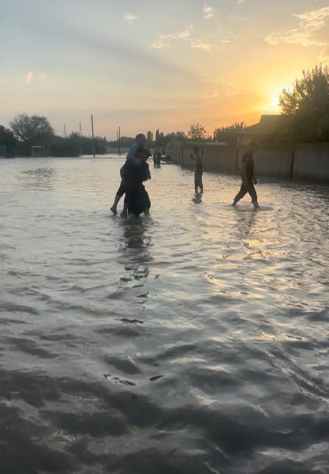 Subasmadan sonra Bərdədəki vəziyyət - FOTO / VİDEO