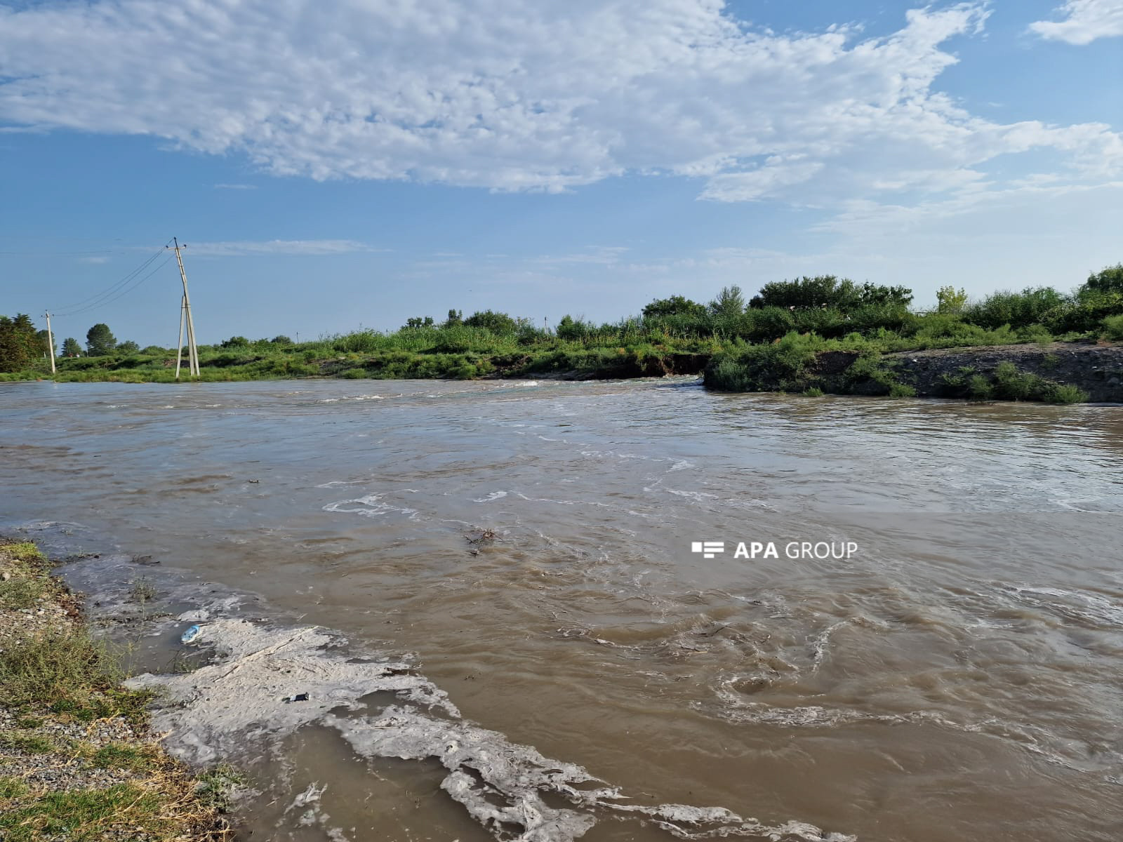 Subasmadan sonra Bərdədəki vəziyyət - FOTO / VİDEO
