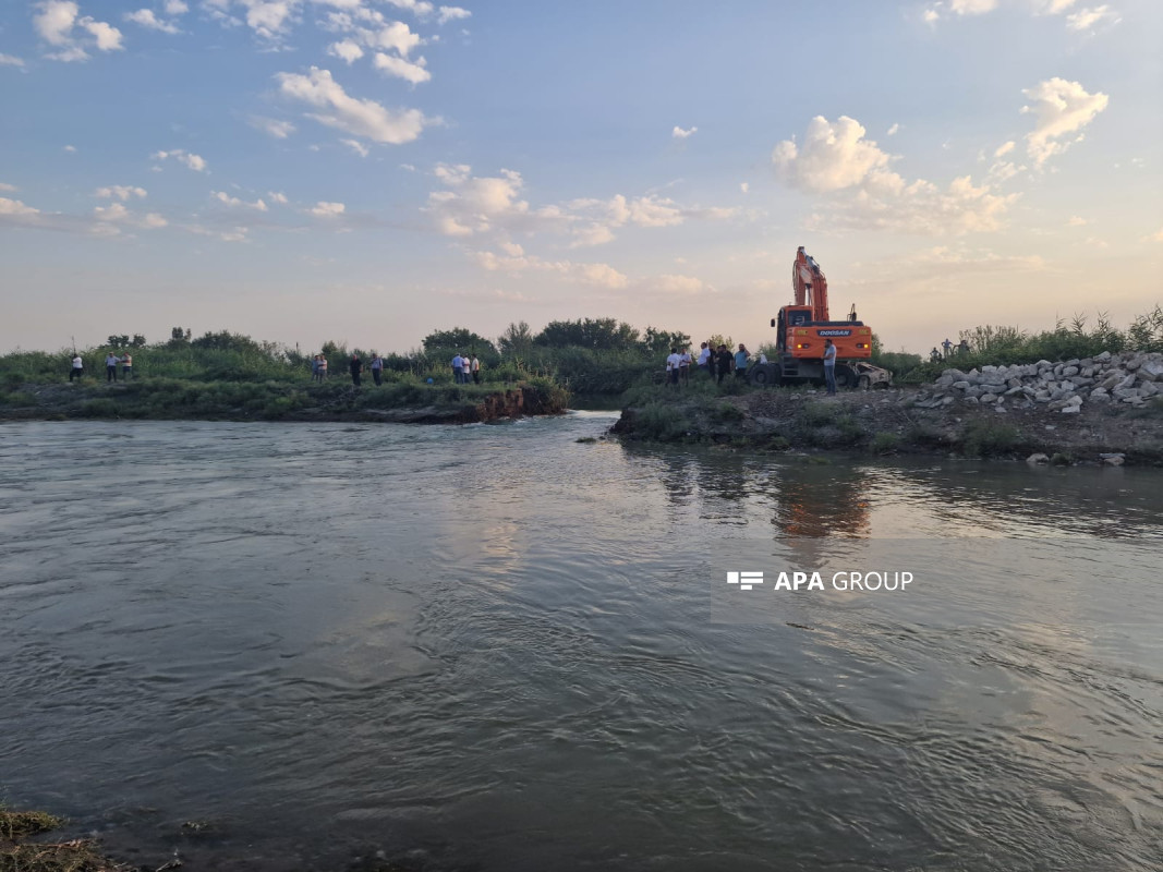 Subasmadan sonra Bərdədəki vəziyyət - FOTO / VİDEO