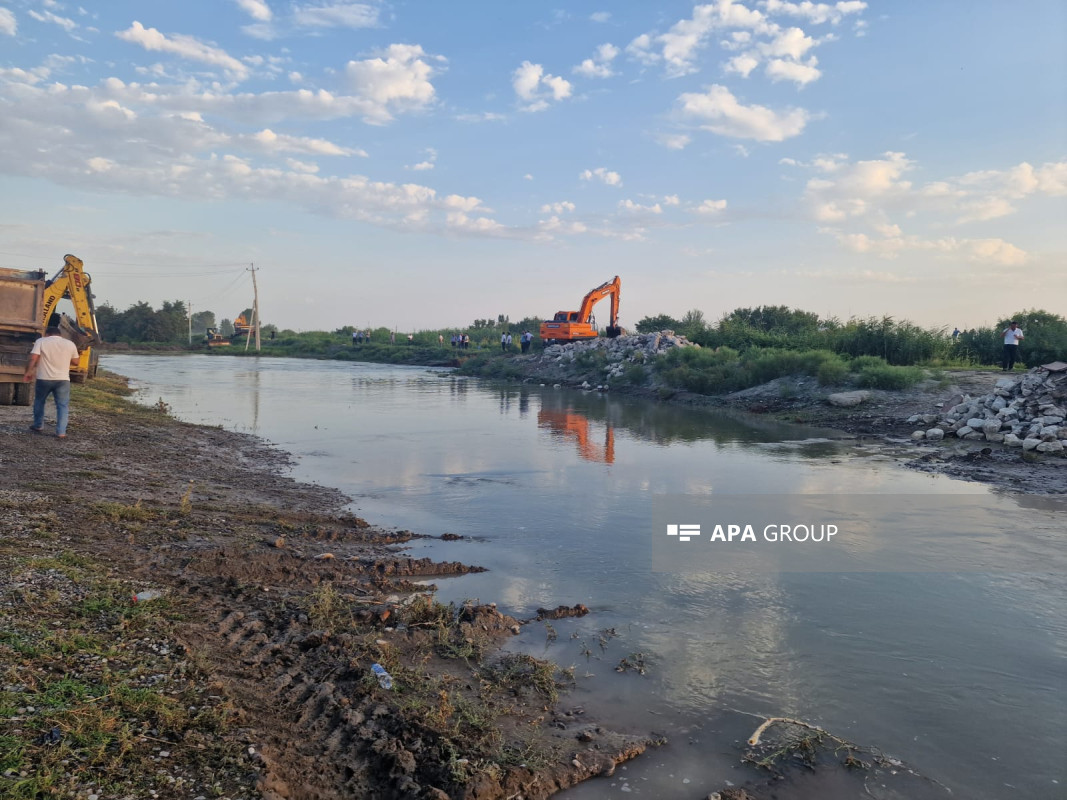 Subasmadan sonra Bərdədəki vəziyyət - FOTO / VİDEO
