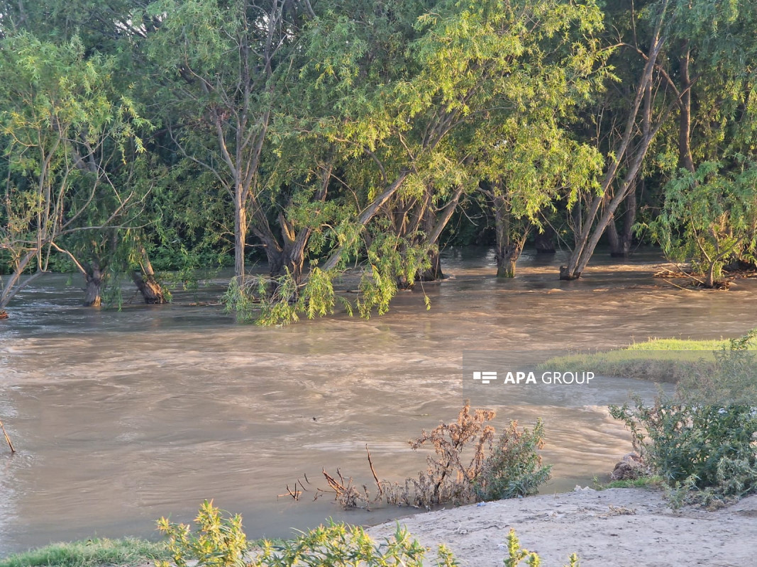 Subasmadan sonra Bərdədəki vəziyyət - FOTO / VİDEO