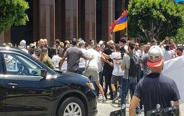 Los-Ancelesdəki konsulluğumuzun önündə nə yaşanıb? - Dövlət Departamentindən cavab