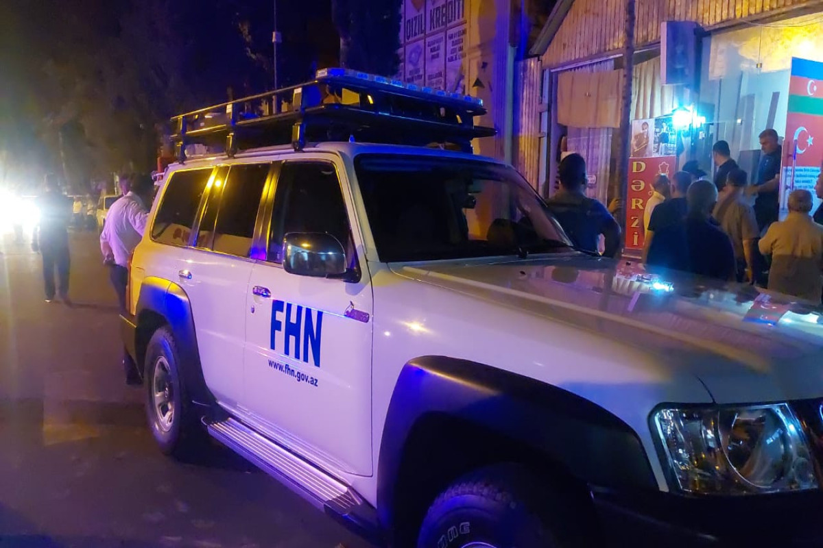 Göygöldə binanın zirzəmisi çökdü: ölən var - FOTO / YENİLƏNİB